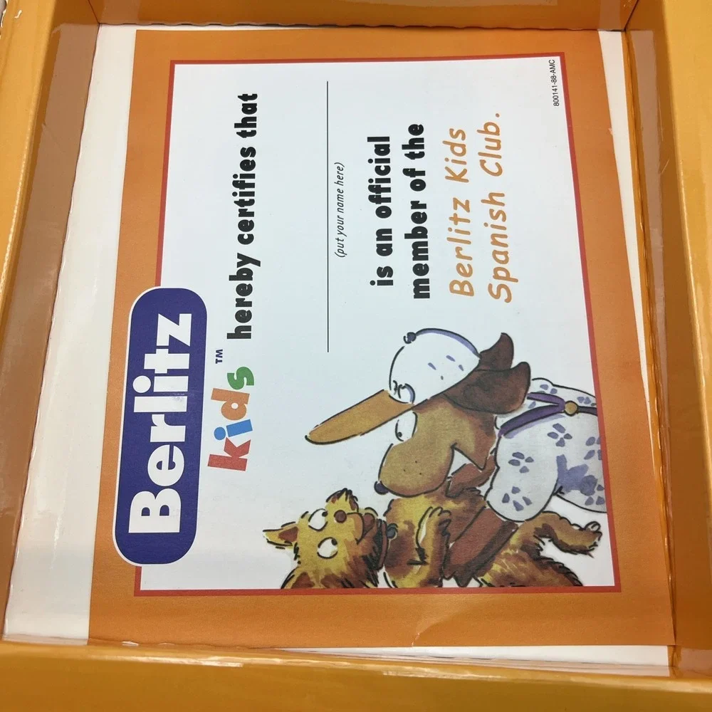 Berlitz Spanish Language Pack For Kids Learn W/activities, Songs, Stories